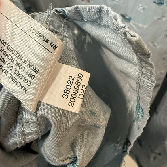 Duluth Trading Co Men's BBQ Relaxed Fit Short Sleeve Shirt Button Down Blue 3XL - Picture 7 of 9